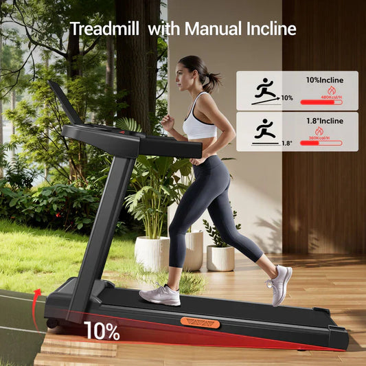 Umay SF10 Tapis de course pliable avec inclinaison de 10%/15% et vitesse maximale de 12 km/h