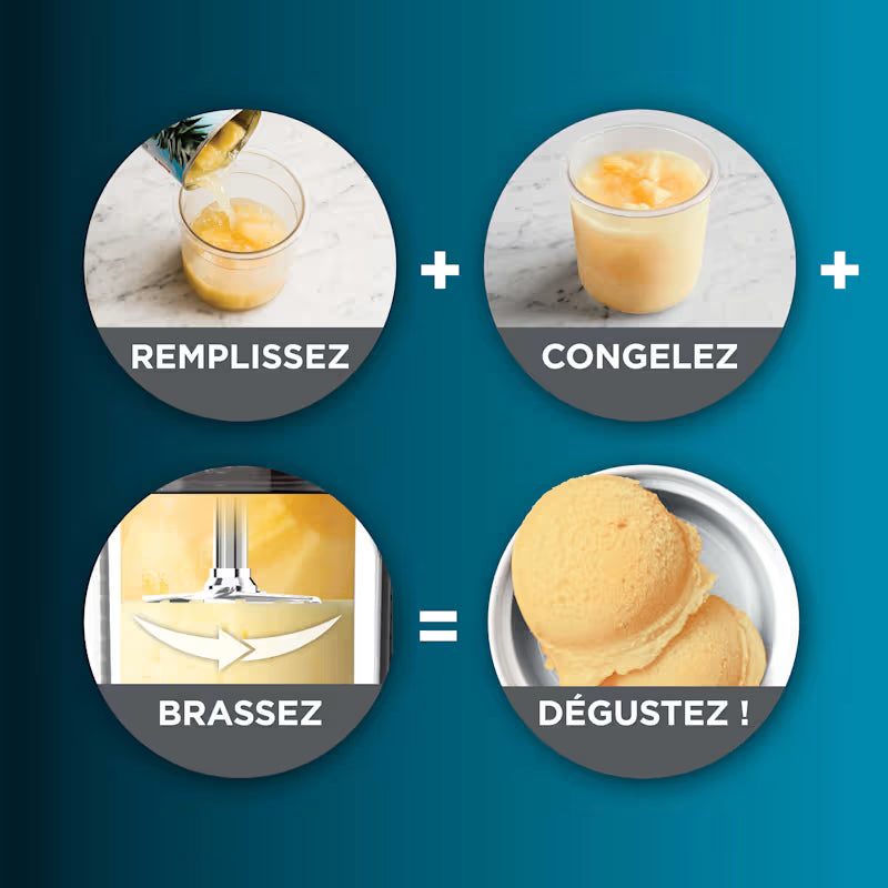 Machine à glace Ninja CREAMi 7-en-1 – Glaces, sorbets et milkshakes maison NC302EU